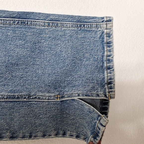 Maurices NEW Edgely Flare Front Seam & Slit Western Retro High Rise Jean Size 12 - Picture 4 of 13